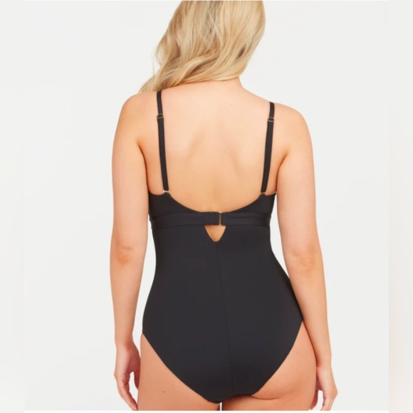 SPANX Black Women Swim One Piece - Picture 5 of 10